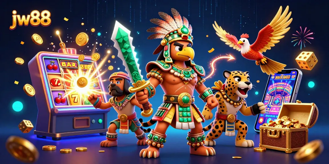 Experience the thrill of jw88 with captivating casino elements and dynamic characters.
