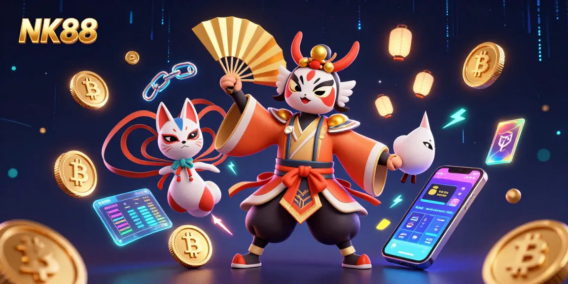 Win big at NK88 with thrilling gaming experiences from our cartoon warriors and crypto elements.