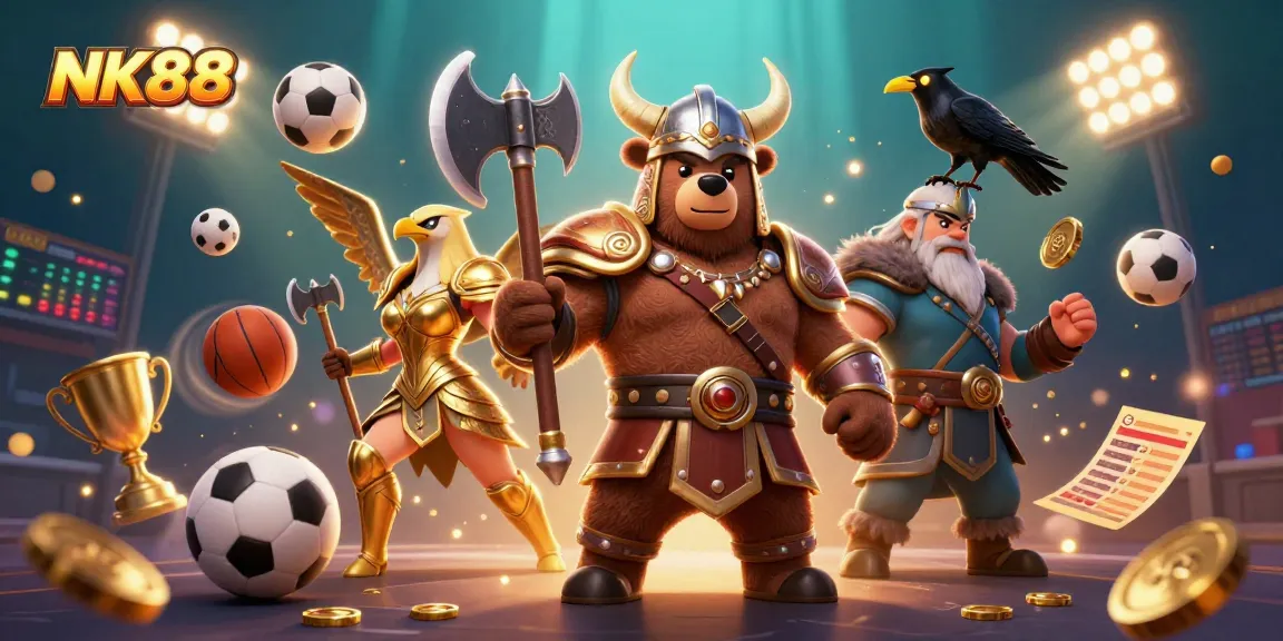 Unleash your winning strategies at NK88 with engaging 3D gaming action!