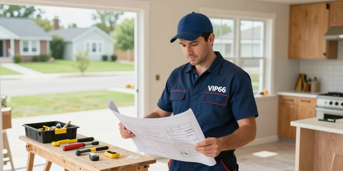 VIP66 trusted provider, professional contractor at work in local service setting.