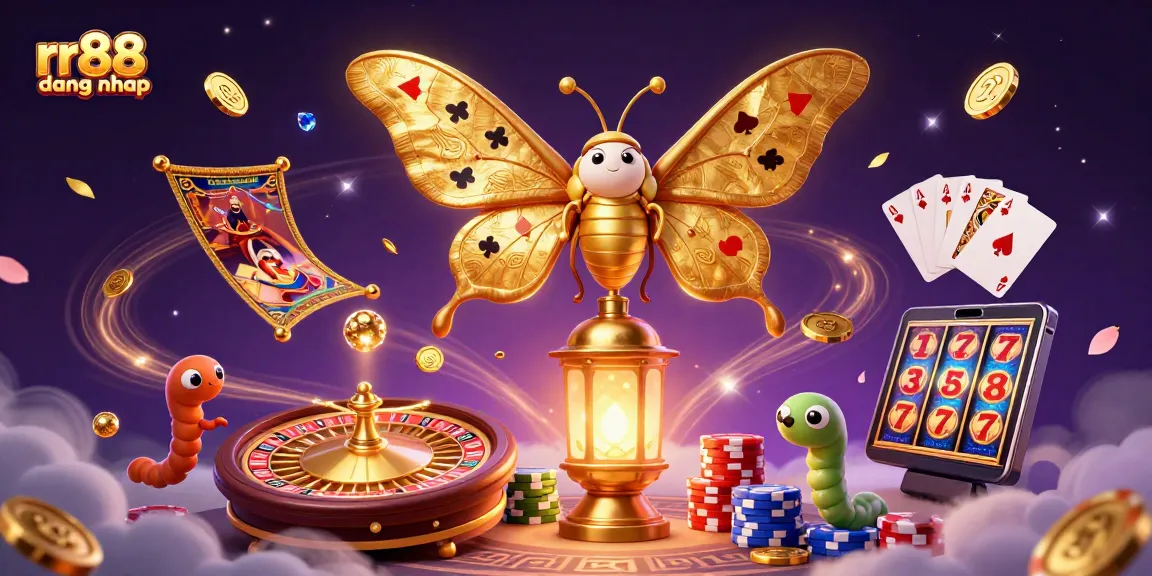 Experience the thrill of rr88 dang nhap with casino elements and vibrant 3D graphics.